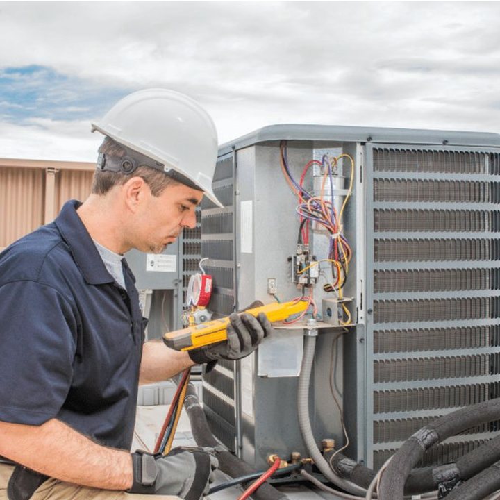 Seaforth HVAC Pros HVAC technician on a service call in Seaforth, Ontario